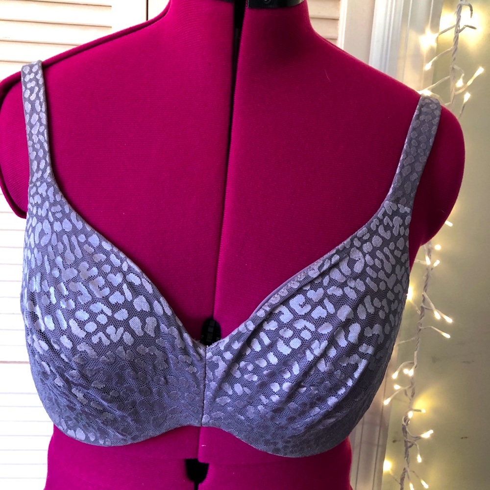 Soma cheetah purple print bra | 34DD